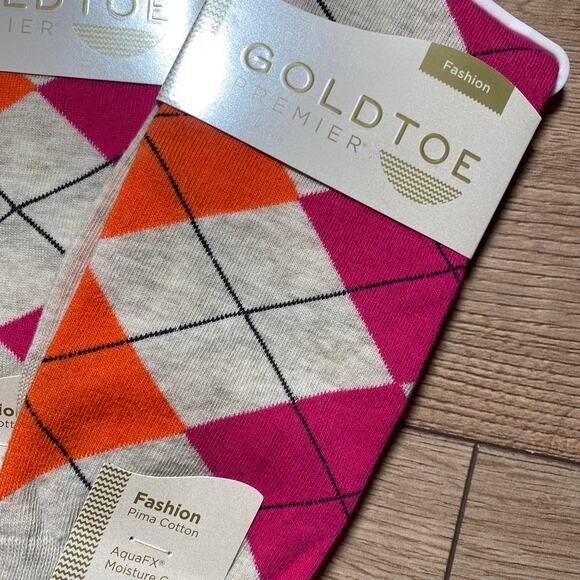 Gold Toe Womens Socks Premier Pima Cotton New Bundle - Picture 2 of 4